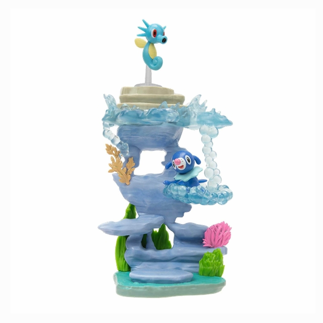 Pokemon Playset 15cm Subaquático Popplio e Horsea 3285 Jazwares Sunny 