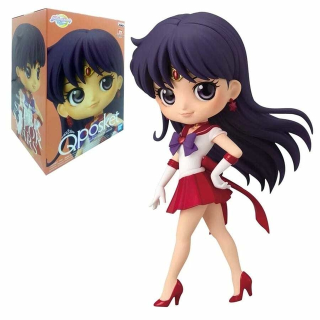 Q Posket Pretty Guardian Super Sailor Mars Ver A Banpresto Bandai