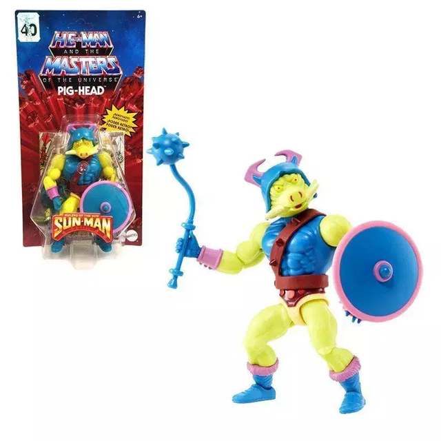 Boneco He-man Masters Of The Universe Origins Pig-Head hdt01 Mattel