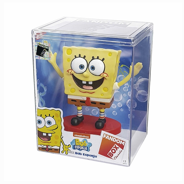 Fandom Box Bob Esponja 022 - 10 Cm - Líder Brinquedos