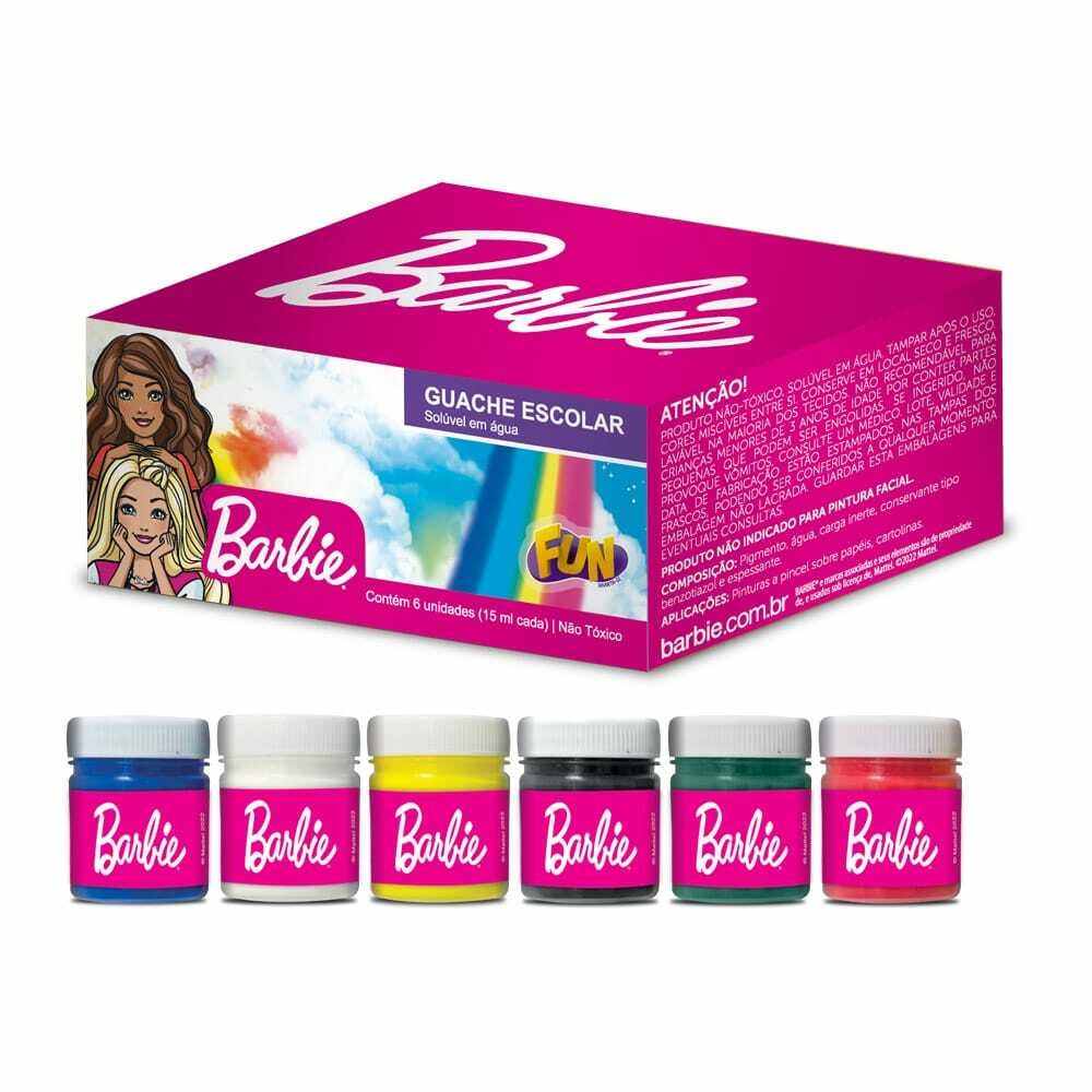 Barbie Casinha Para Montar e Pintar F0087-1 - Fun - Kit de Colorir