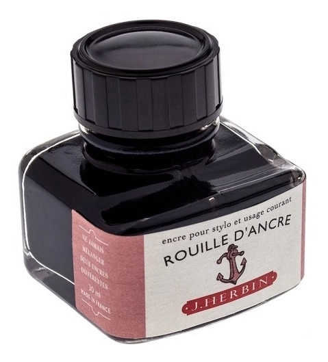 Tinta Para Caneta Tinteiro Rouille D'ancre Herbin 30ml