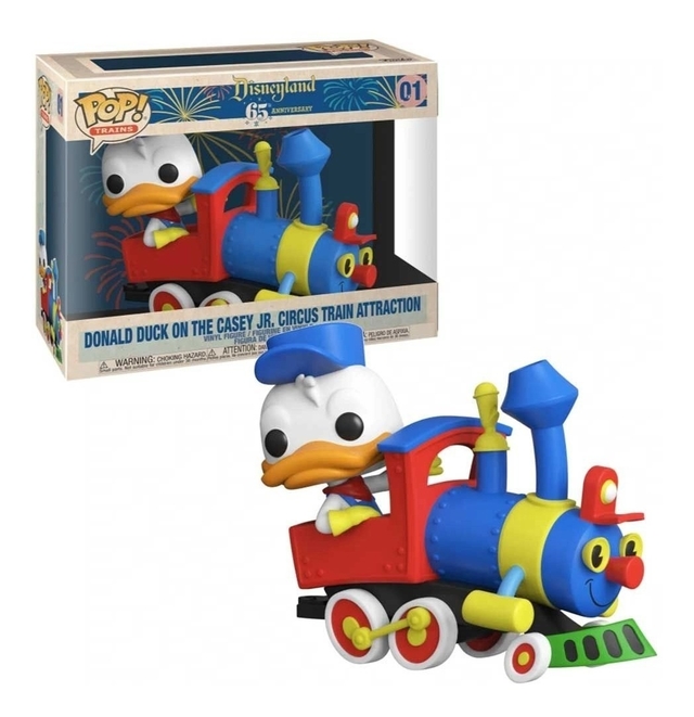 Funko Pop Disney Donald On The Casey Jr Circus Train 01