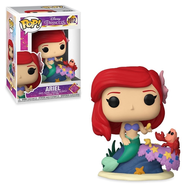 Boneco Funko Pop Princesas Disney Ariel Pequena Sereia 1012