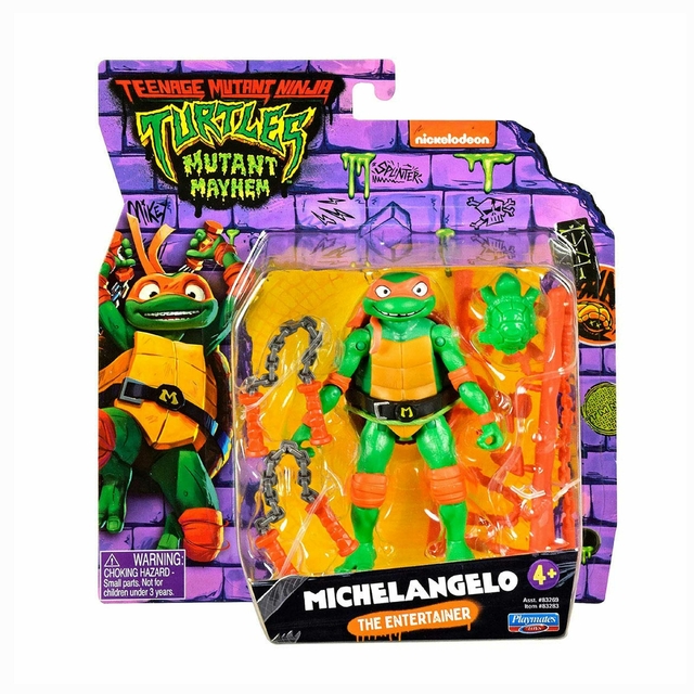 Tartarugas Ninja: Caos Mutante - Michelangelo The Entertainer 3670 Sunny Playmates