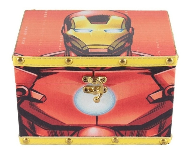 Caixa Homem Ferro Iron Man Porta Treco Marvel Mabruk 274137