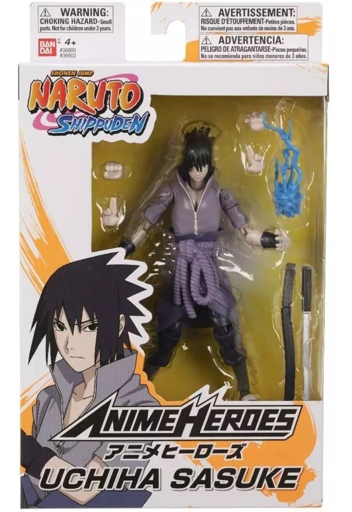 MINATO NAMIKAZE ANIME HEROES - NARUTO SHIPPUDEN - BANDAI na Geek