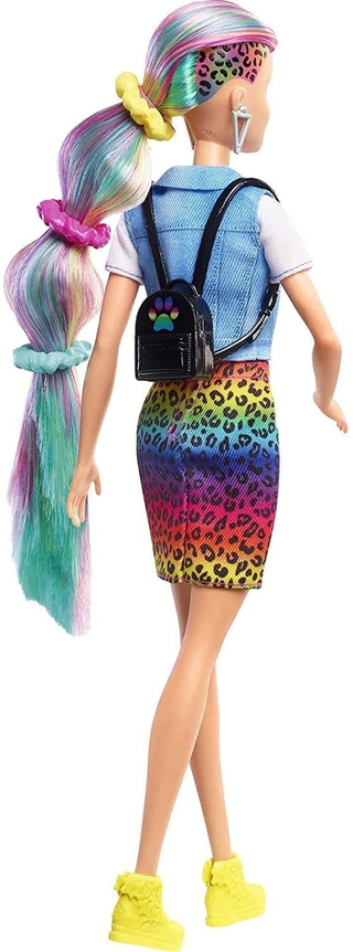 Boneca Barbie Fashionista Morena Vestido Laranja 182 FBR37 Mattel