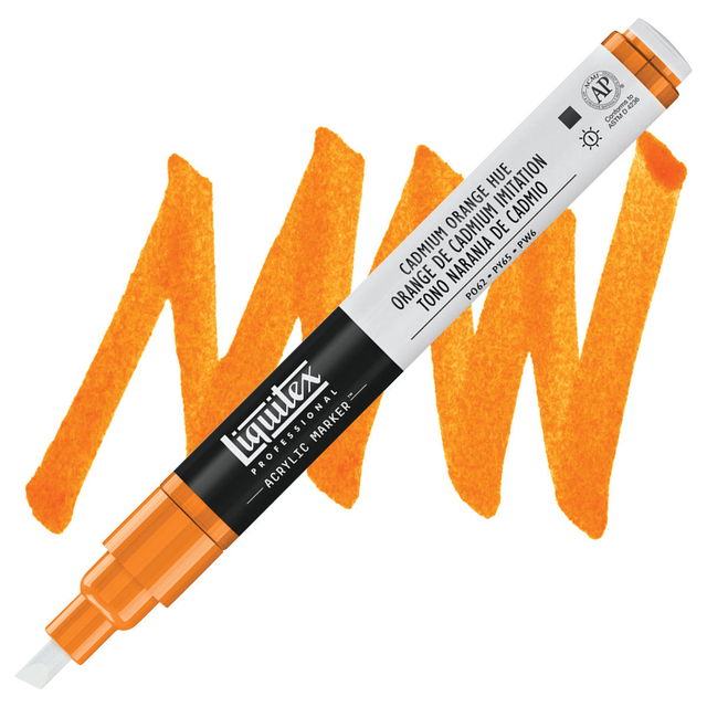 Marcador Liquitex Paint Marker Fine 720 Cadmium Orange Hue