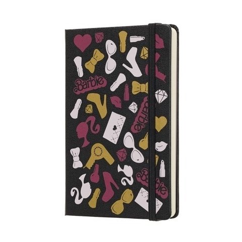 Caderno Moleskine Sem Pauta De Bolso Ed Ltda Barbie 6762