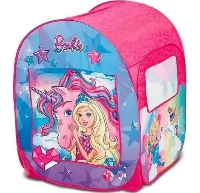 Barraca Infantil Barbie Dreamtopia Com 50 Bolinhas 84896 Fun