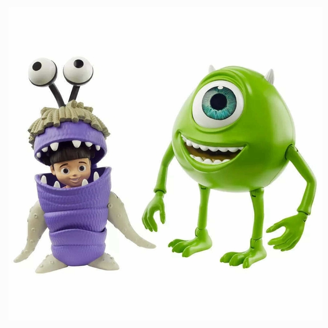 Disney Pixar Monsters Mike Wazowski & Boo Glx81 Mattel