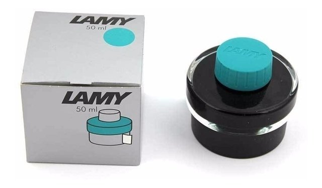 Frasco De Tinta Lamy Azul Turquesa T52 50ml