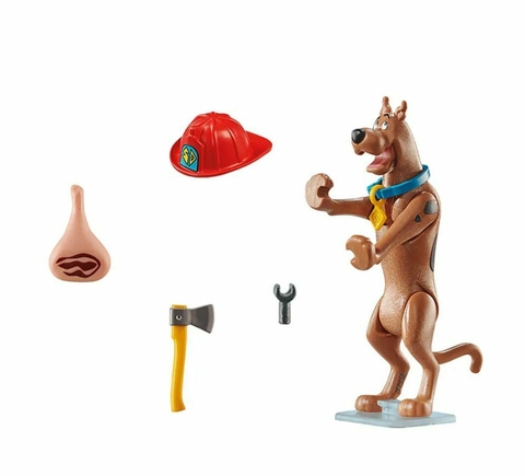 Playmobil Scooby Bombeiro Scooby-Doo! Sunny 70712