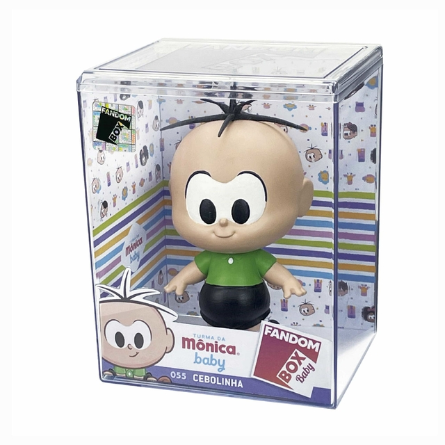 Fandom Box Turma da Mônica Baby Cebolinha 055 - 10 Cm - Líder Brinquedos