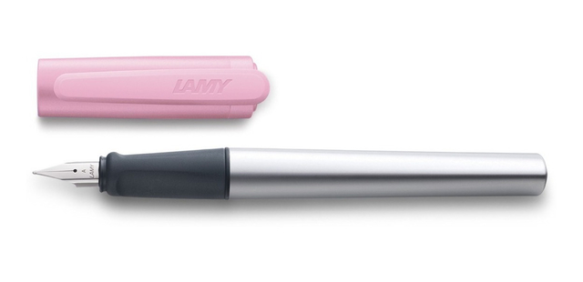 Lamy Caneta Tinteiro Nexx Rosa Bebê Pena Média