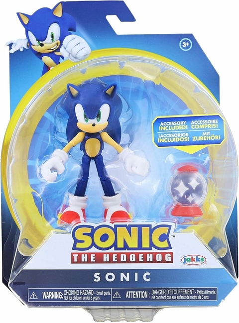 Sonic The Hedgehog Boneco Sonic 10 Cm 4221 Sunny