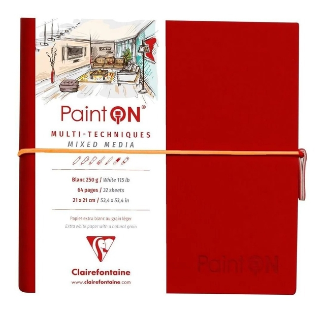 Painton Bloco De Papel White 19x19 Clairefontain 975435