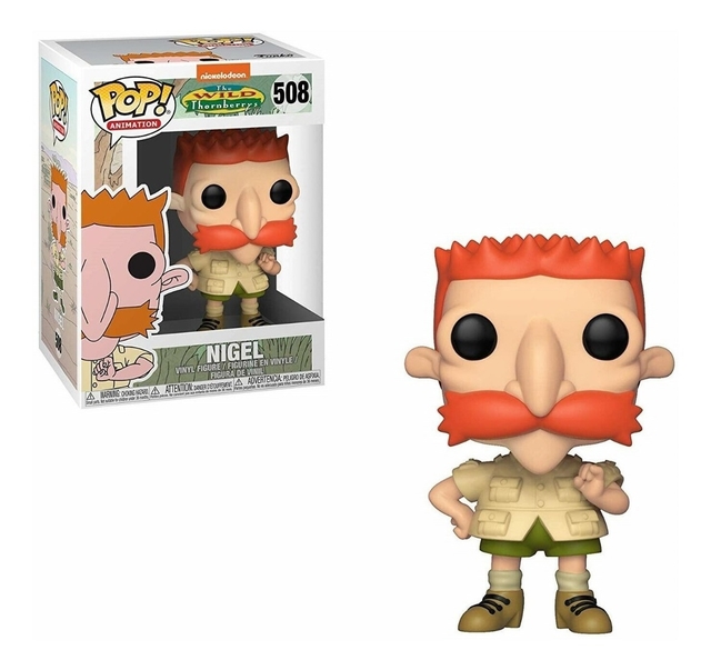 Boneco Funko Pop Animation The Wild Thornberrys Nigel 508