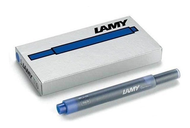 Cartucho Para Tinteiro Lamy Pacote Com 5 Azul T10