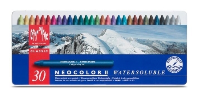 Lapis Cera Pastel Neocolor Ii 30 Cores Caran Dache 7500330