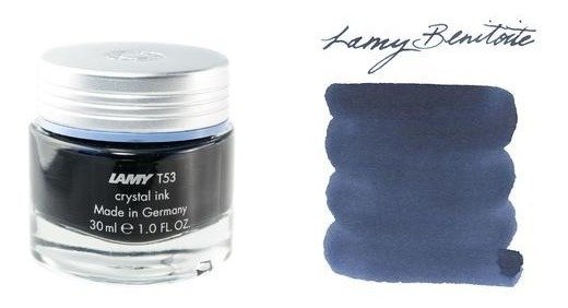 Frasco Tinta Lamy Crystal Ink Linha Premium 30ml Benitoite