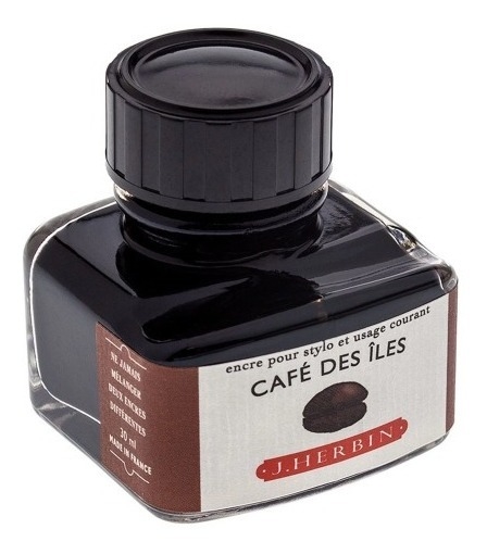 Tinta Para Caneta Tinteiro Café Des Îles Herbin 30ml