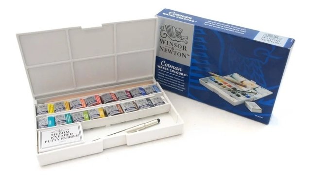 Aquarela Winsor & Newton Cotman Deluxe Sketchers 0390060