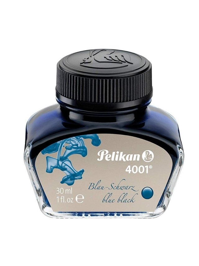 Tinta Pelikan 4001 Engarrafada - Azul Negro 30 Ml- 301028