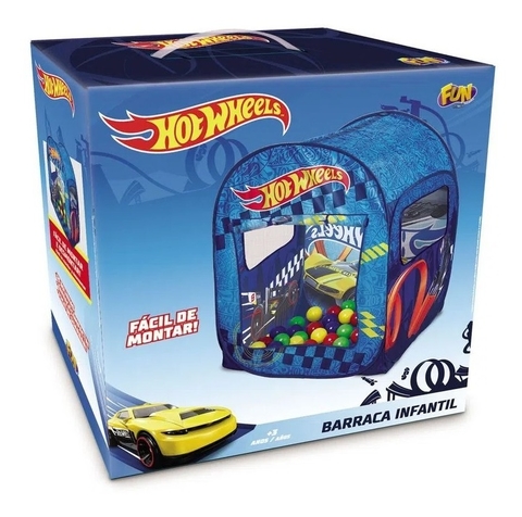 Barraca Infantil Hot Wheels Com 50 Bolinhas 77860 Fun