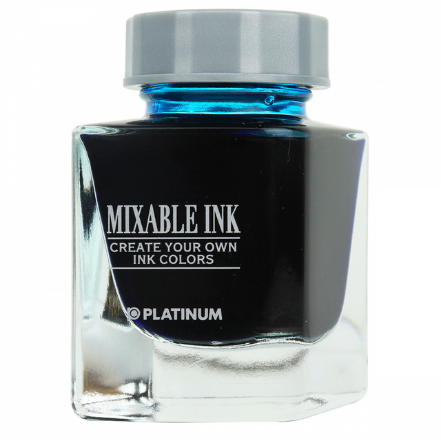 Tinta Para Caneta Tinteiro Platinum Japão Mixable 20ml Aqua Blue #57
