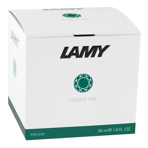 Frasco De Tinta Lamy Crystal Ink Linha Premium 30ml Peridot