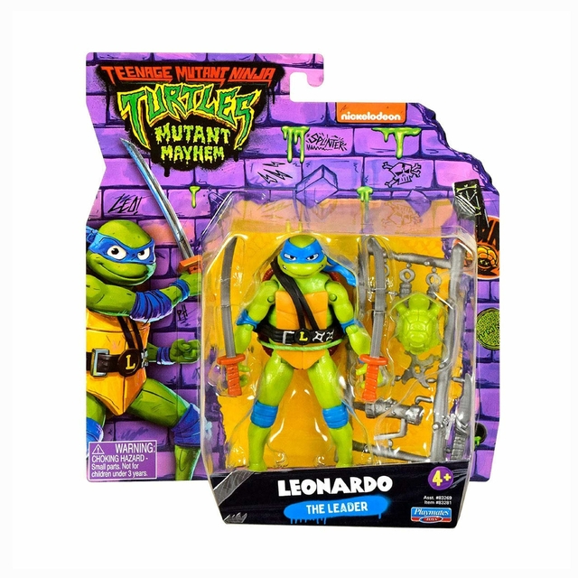 Tartarugas Ninja: Caos Mutante - Leonardo The Leader 3670 Sunny Playmates