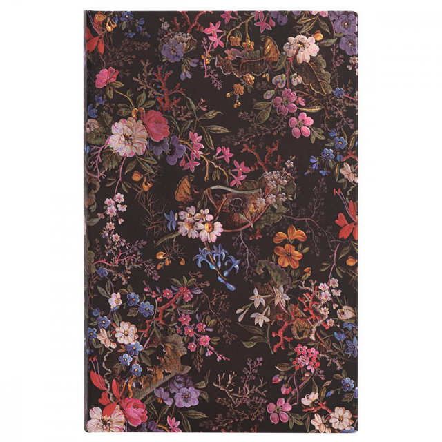 Caderno Paperblanks Dot Grid Pontilhado Floralia 22x14 Cm Capa Dura 81401