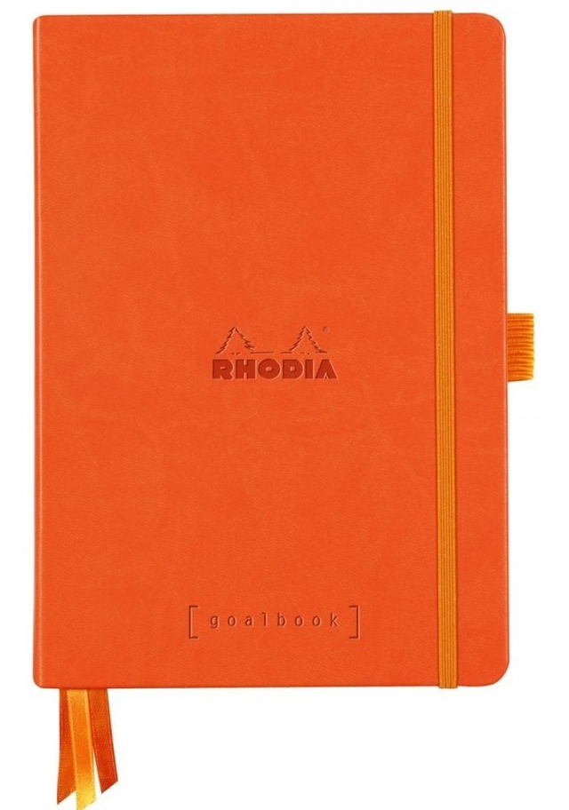 Caderno Goalbook Rhodia Tangerine 14,8 X 21 Cm 117754