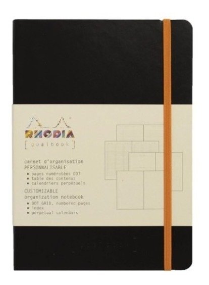 Caderno Goalbook Rhodia Black 117742