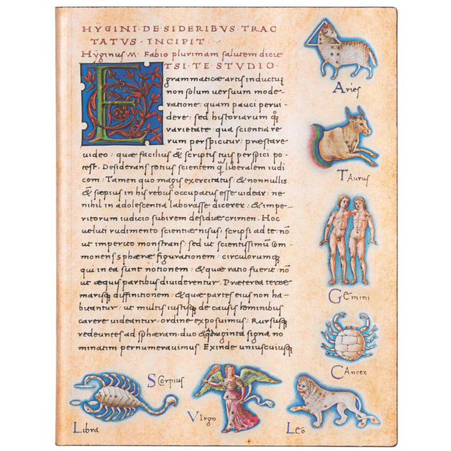Caderno Paperblanks 23x18cm Sideribus Tractatus Astronomica 7287-4