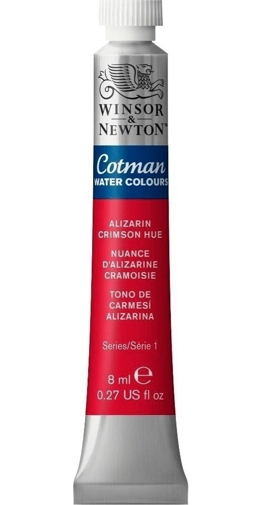 Aquarela Winsor & Newton Cotman 8ml Alizarin Crimson 0303003