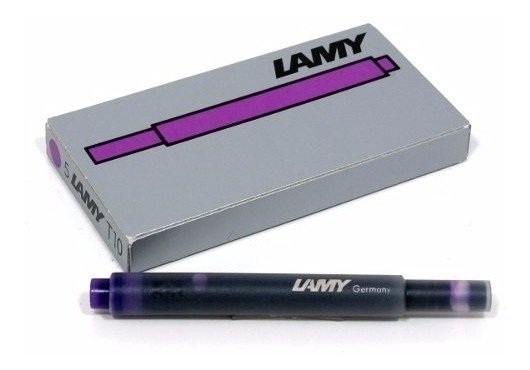 Cartucho Para Tinteiro Lamy Pacote Com 5 Violeta T10