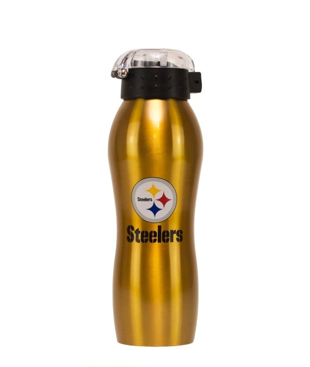 Nfl Squeeze Aluminio - Pittsburgh Steelers - 600 Ml - Nfl