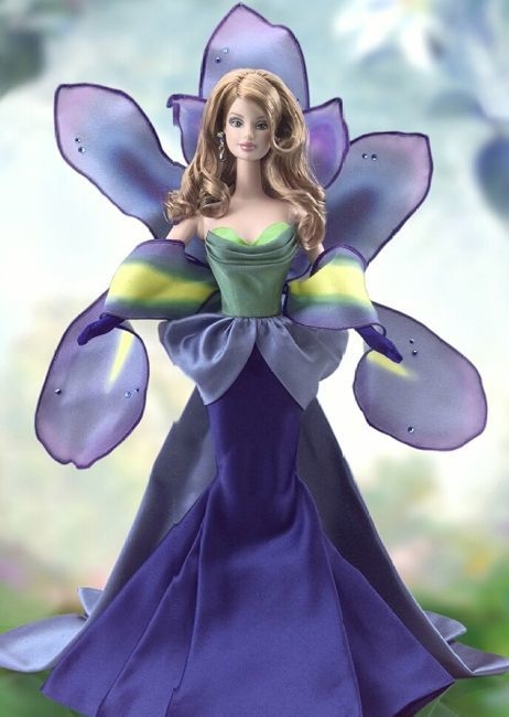 Boneca Barbie Collector The Iris (já removida da caixa)