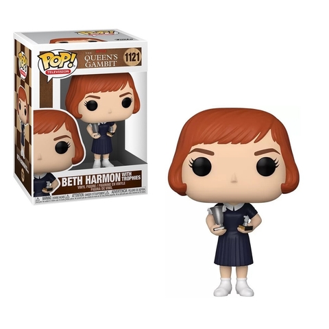 Funko Pop Beth Harmon with Trophies 1121 - Gambito da Rainha