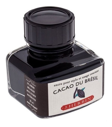 Tinta Para Caneta Tinteiro Cacao Du Brésil Herbin 30ml
