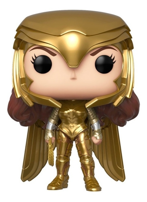 Funko Pop Heroes Wonder Woman Ww84 Golden Armor Flying 324