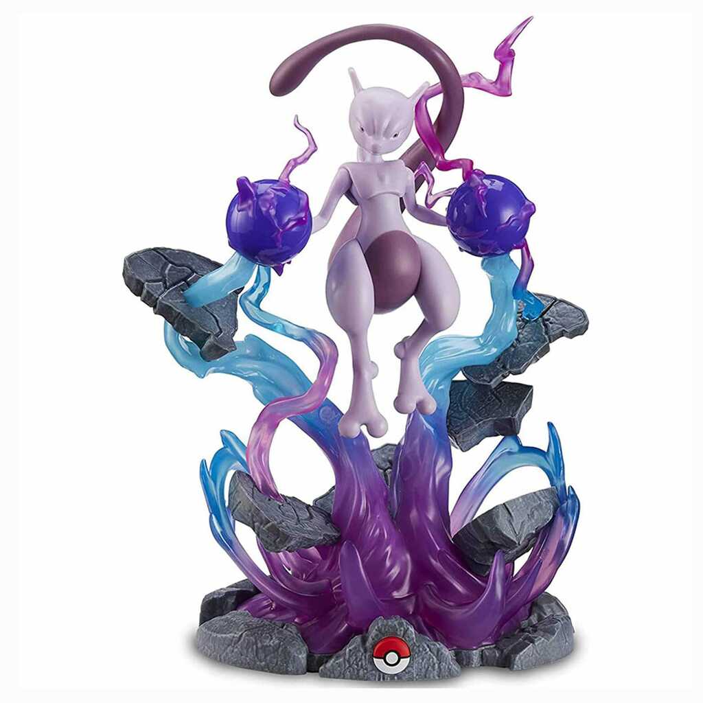 Pokémon Boneco Mewtwo Deluxe 1/10 Scale 2665 Jazwares Sunny