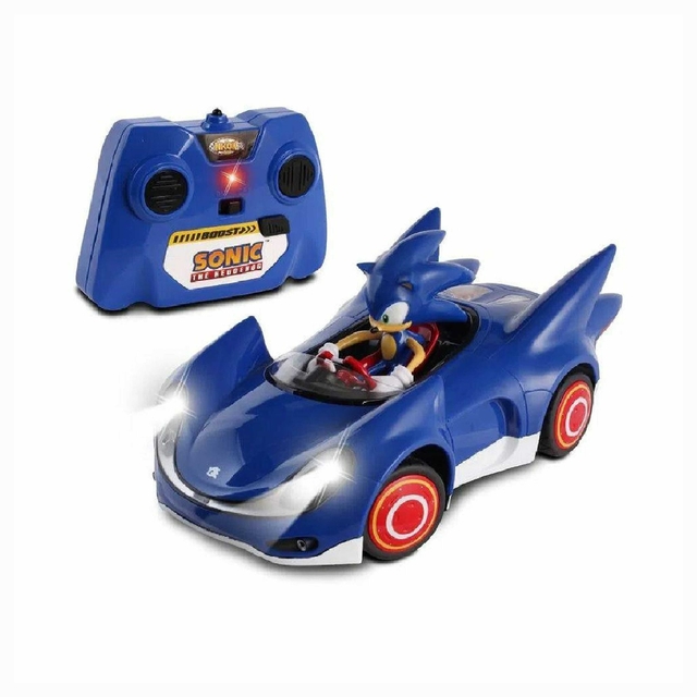 Boneco Sonic Carro De Controle 7 Funções Com Luzes Fun F01058