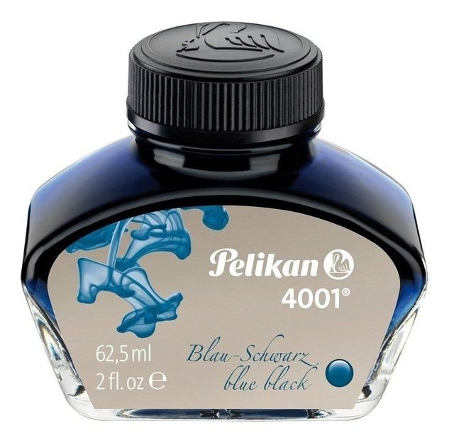 Tinta Pelikan 4001 Engarrafada Blue Black 62,5 Ml 329151