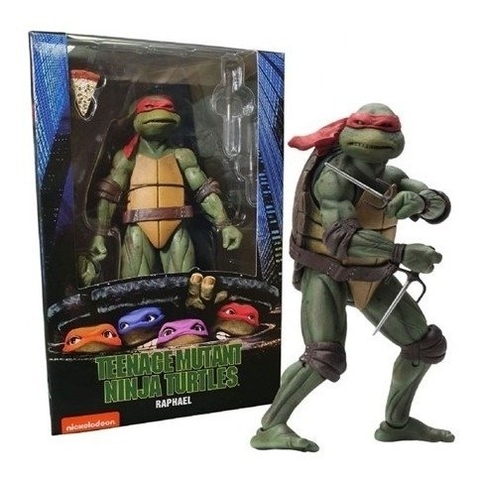 Raphael Tmnt Tartarugas Ninja Movie 1990 7 Poleg Scale Neca