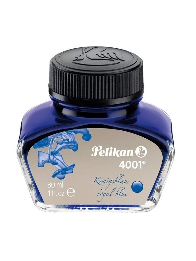 Tinta Pelikan 4001 Engarrafada - Azul Royal 30 Ml - 301010
