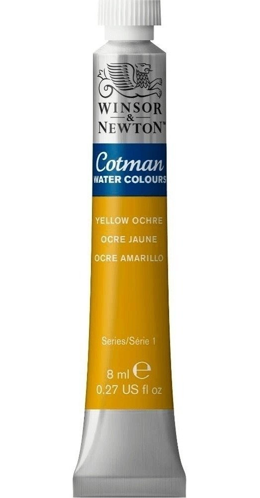 Aquarela Winsor & Newton Cotman 8ml 744 Yellow Ochre 0303744